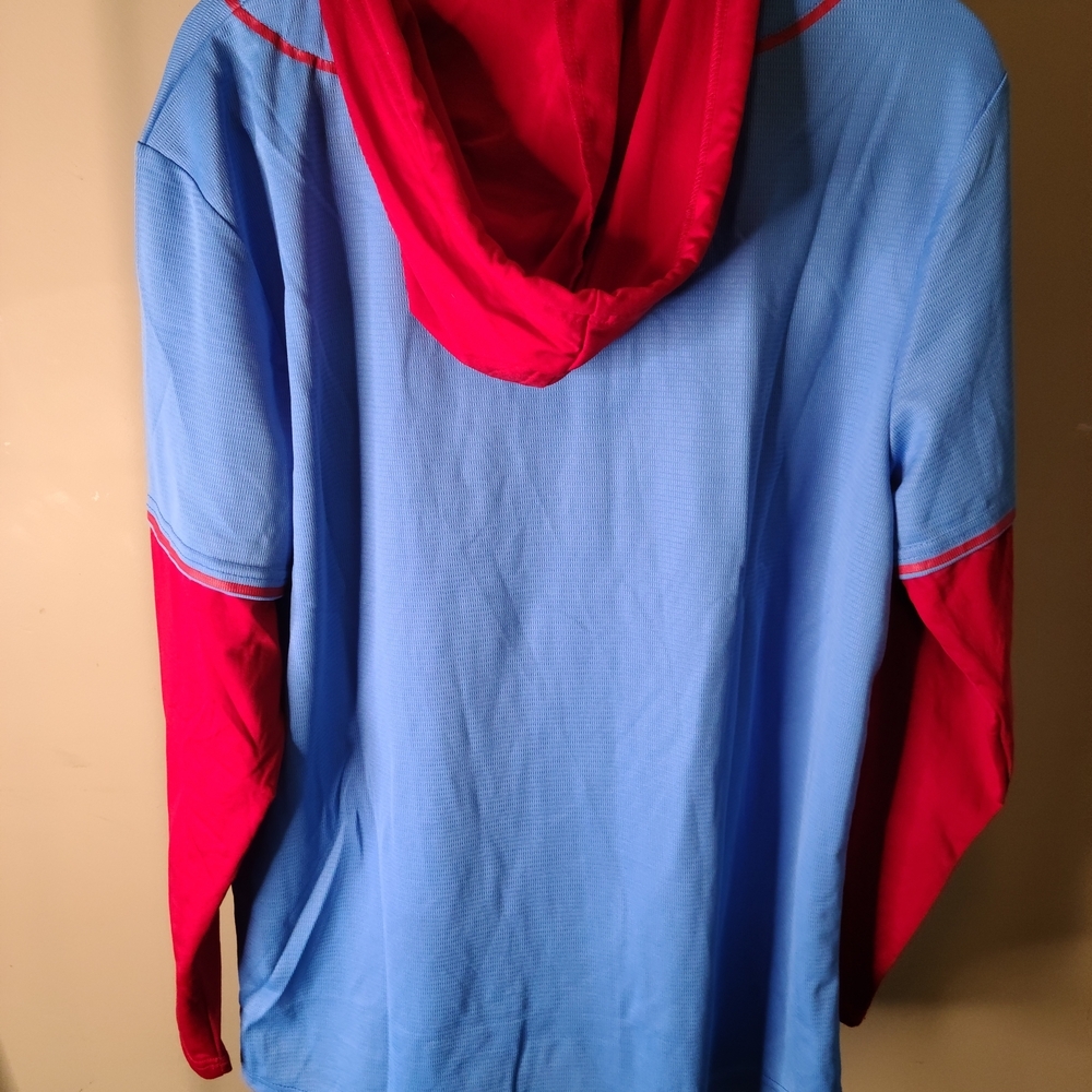 MLB Blue and Red Men's Jersey - Picture 2 of 7